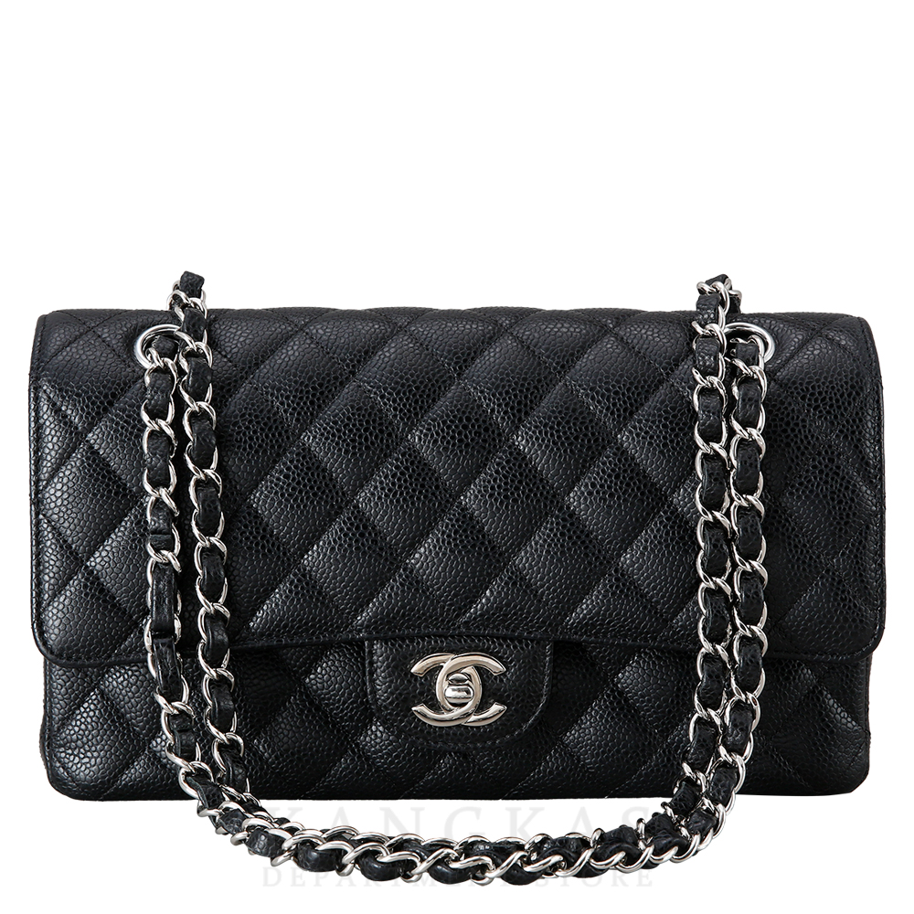 CHANEL(USED)샤넬 캐비어 클래식 미듐 플랩백