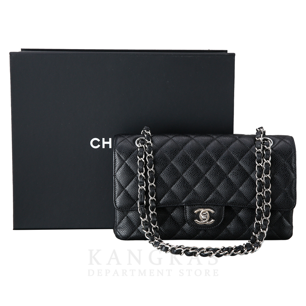 CHANEL(USED)샤넬 캐비어 클래식 미듐 플랩백
