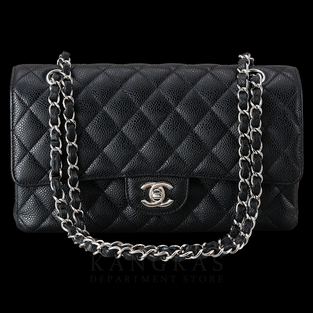 CHANEL(USED)샤넬 캐비어 클래식 미듐 플랩백