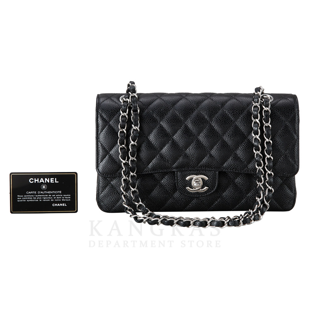 CHANEL(USED)샤넬 캐비어 클래식 미듐 플랩백