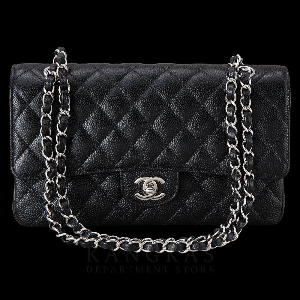 CHANEL(USED)샤넬 캐비어 클래식 미듐 플랩백