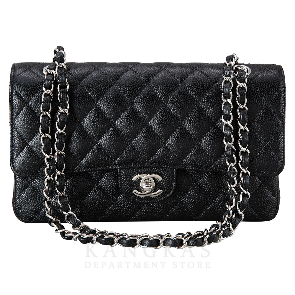 CHANEL(USED)샤넬 캐비어 클래식 미듐 플랩백