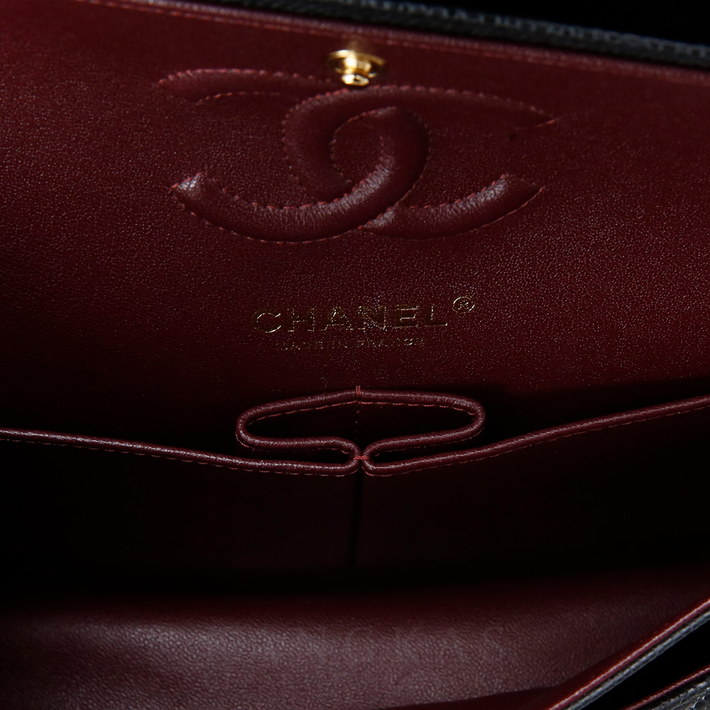 CHANEL(USED)샤넬 캐비어 클래식 스몰 플랩백 금장