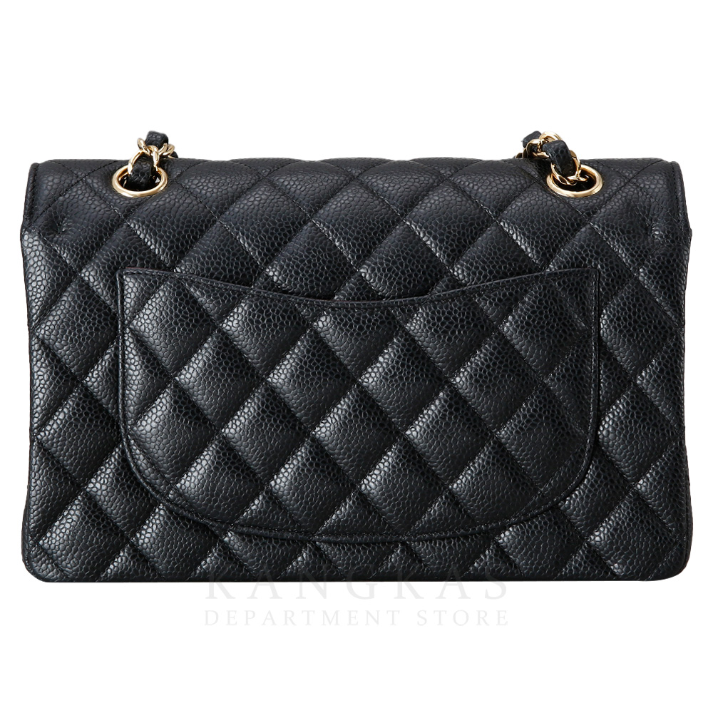 CHANEL(USED)샤넬 캐비어 클래식 스몰 플랩백 금장