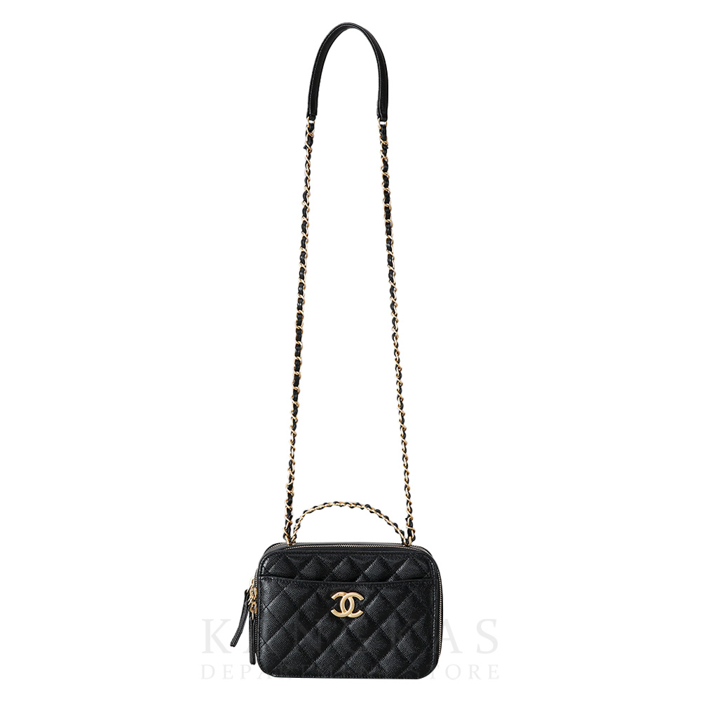 CHANEL(USED)샤넬 시즌 AS3222 베니티 케이스 탑 핸들백