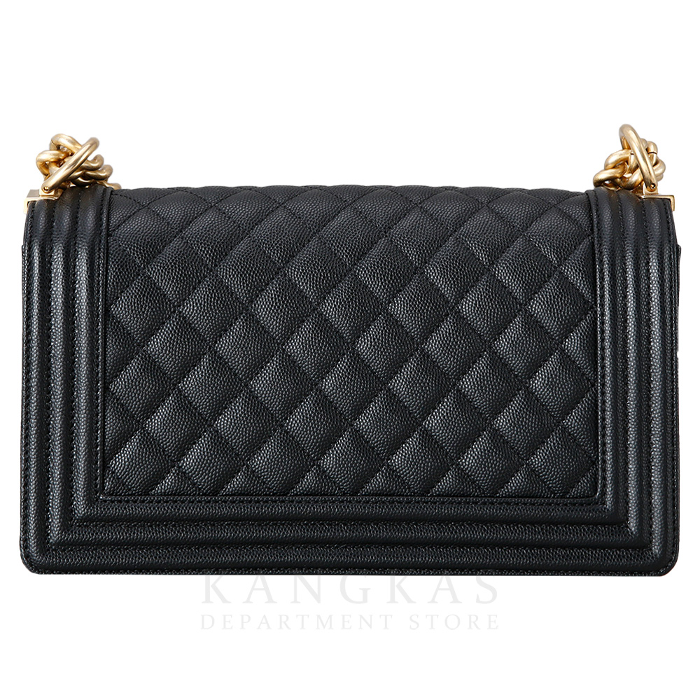 CHANEL(USED)샤넬 캐비어 보이샤넬 미듐