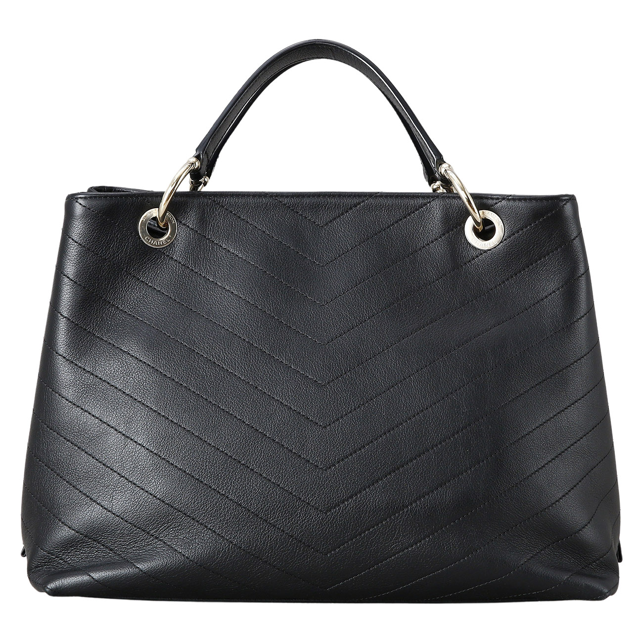 CHANEL(USED)샤넬 시즌 쉐브론 토트백 라지