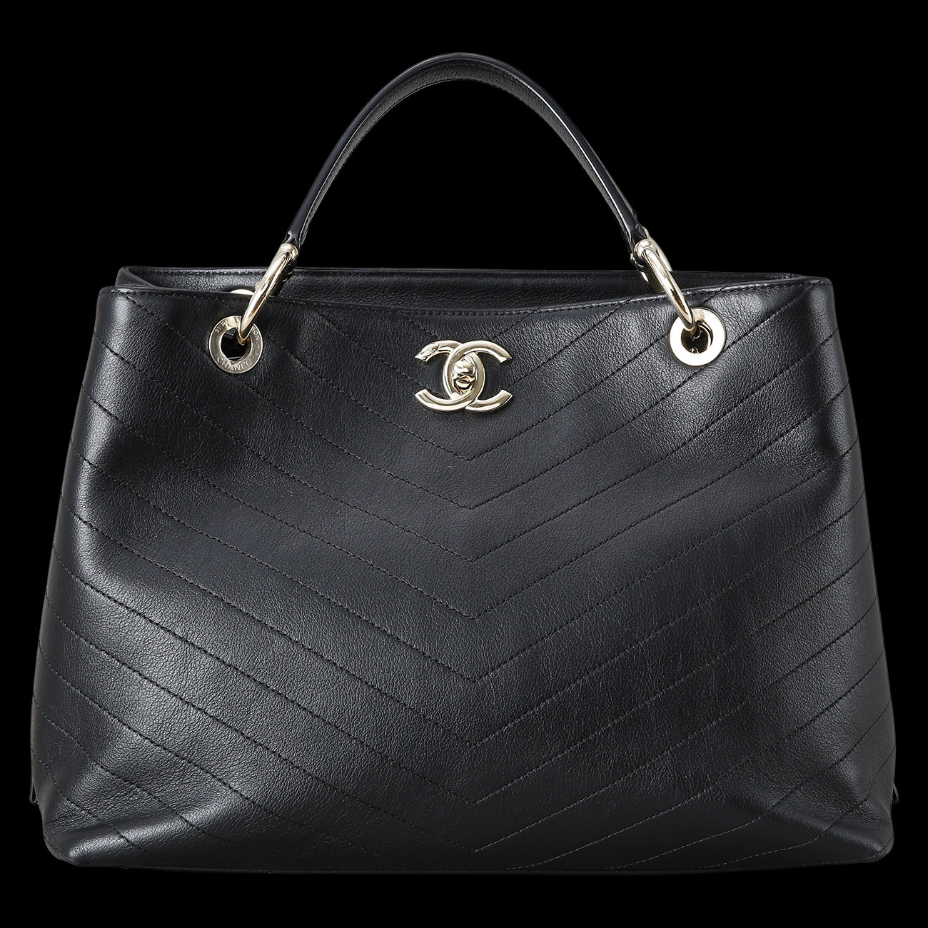 CHANEL(USED)샤넬 시즌 쉐브론 토트백 라지