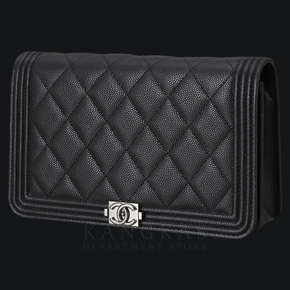 CHANEL(USED)샤넬 보이샤넬 캐비어 WOC