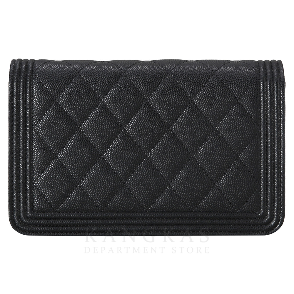 CHANEL(USED)샤넬 보이샤넬 캐비어 WOC