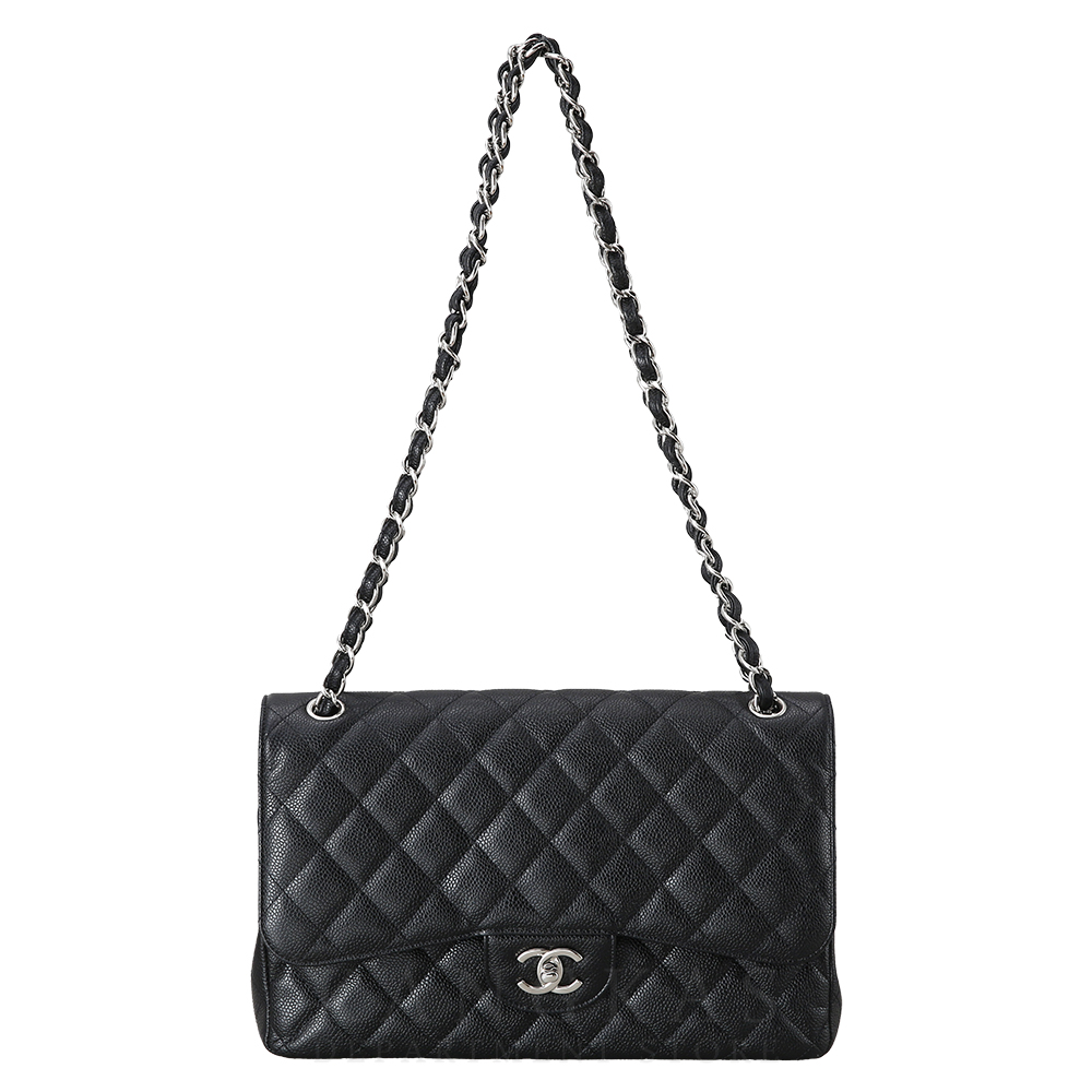 CHANEL(USED)샤넬 캐비어 클래식 라지 플랩백