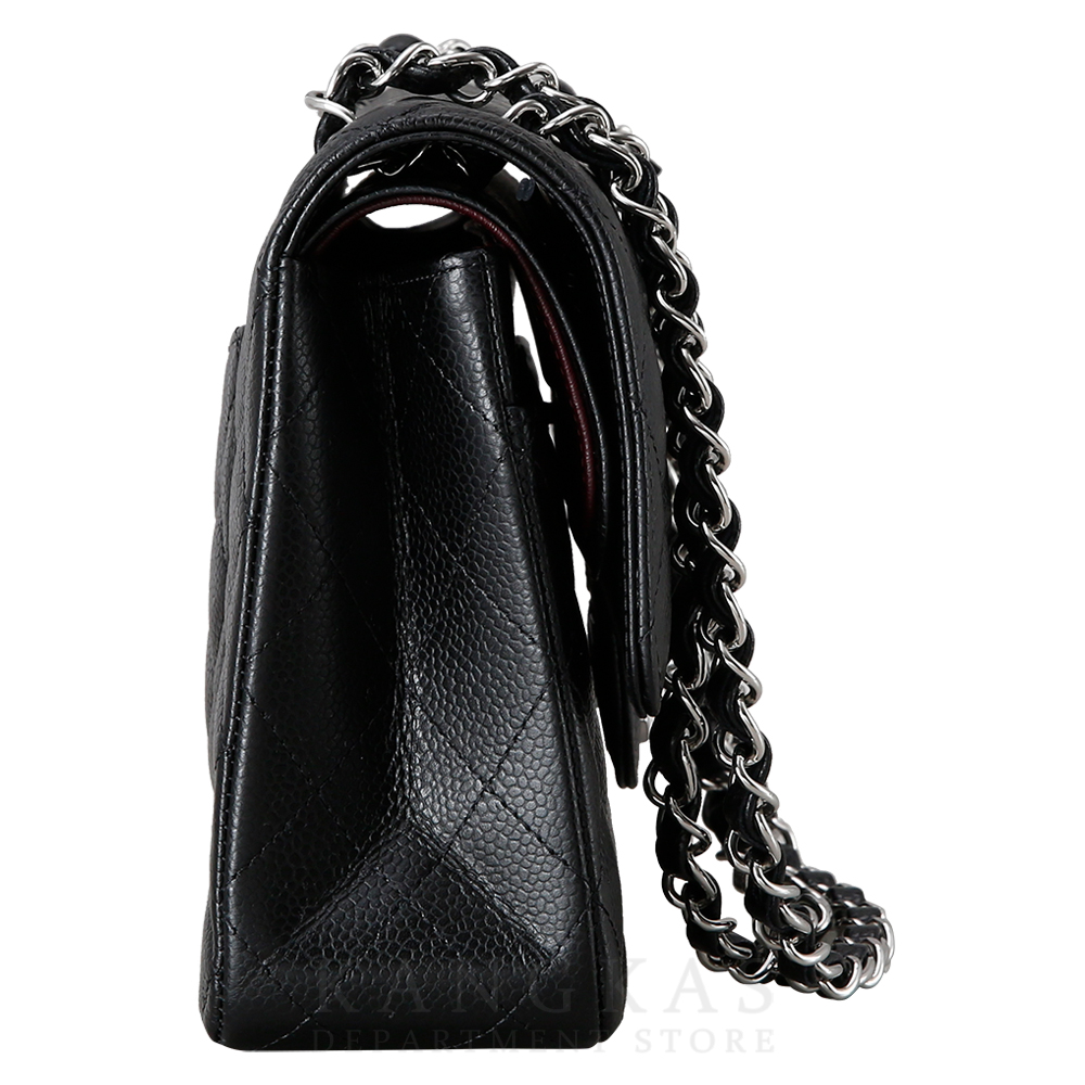 CHANEL(USED)샤넬 클래식 캐비어 미듐 블랙