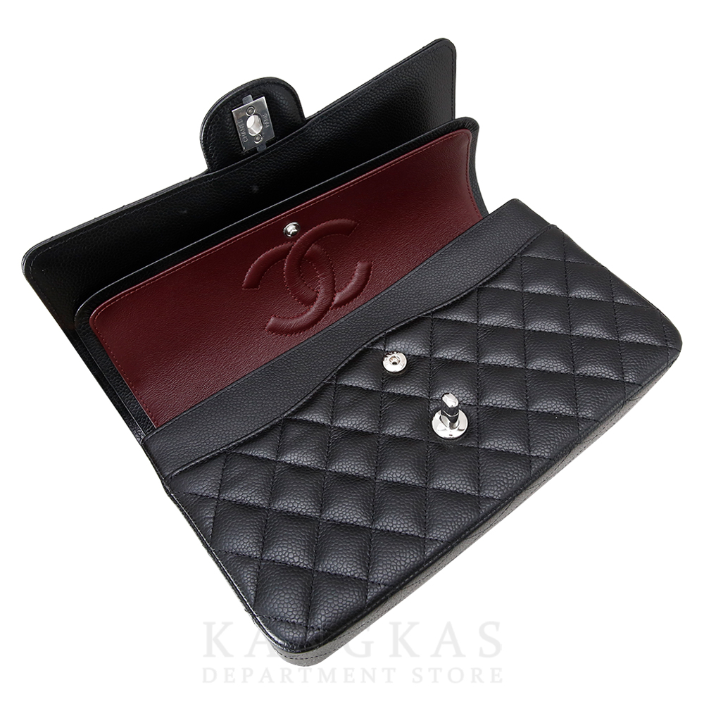 CHANEL(USED)샤넬 클래식 캐비어 미듐 블랙