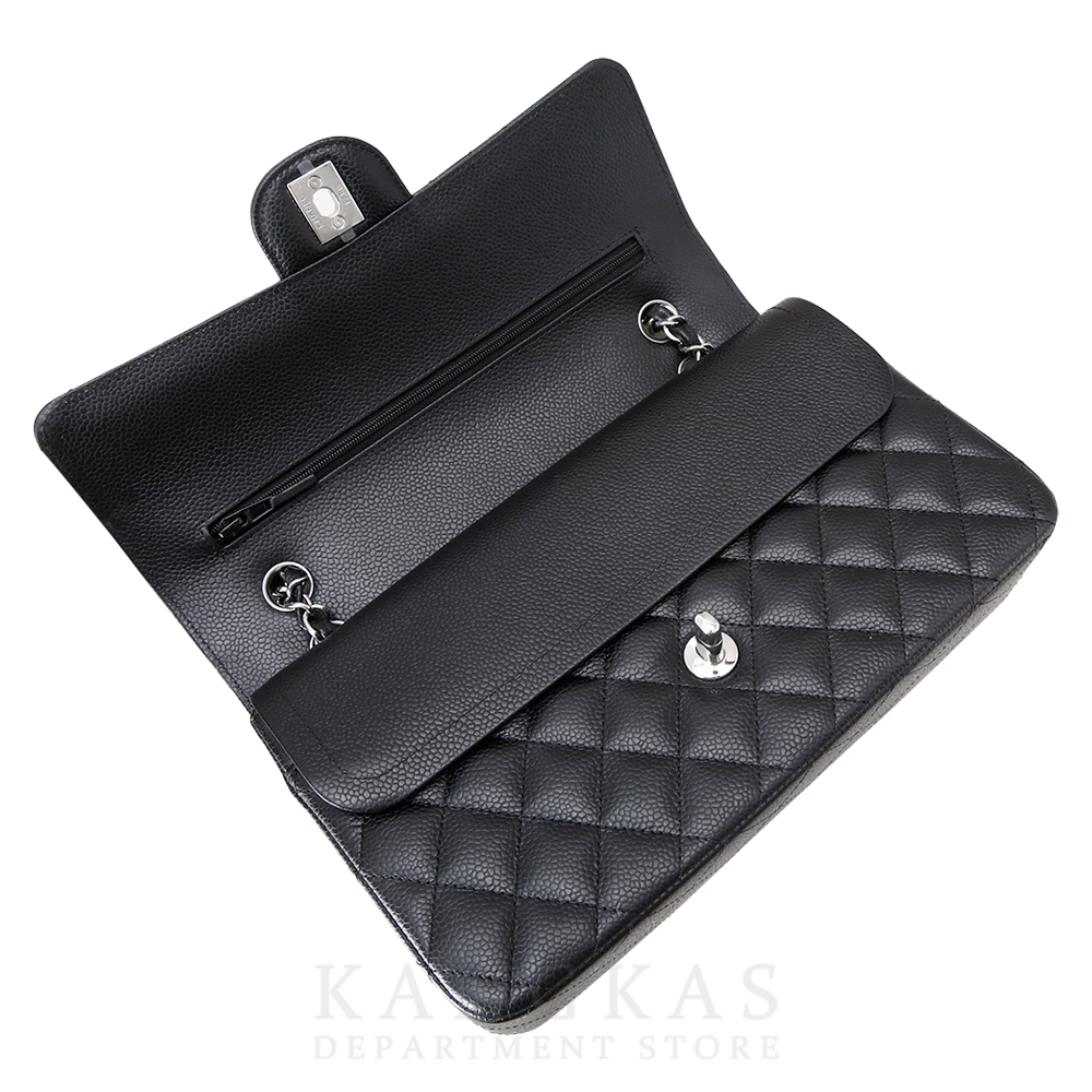 CHANEL(USED)샤넬 클래식 캐비어 미듐 블랙