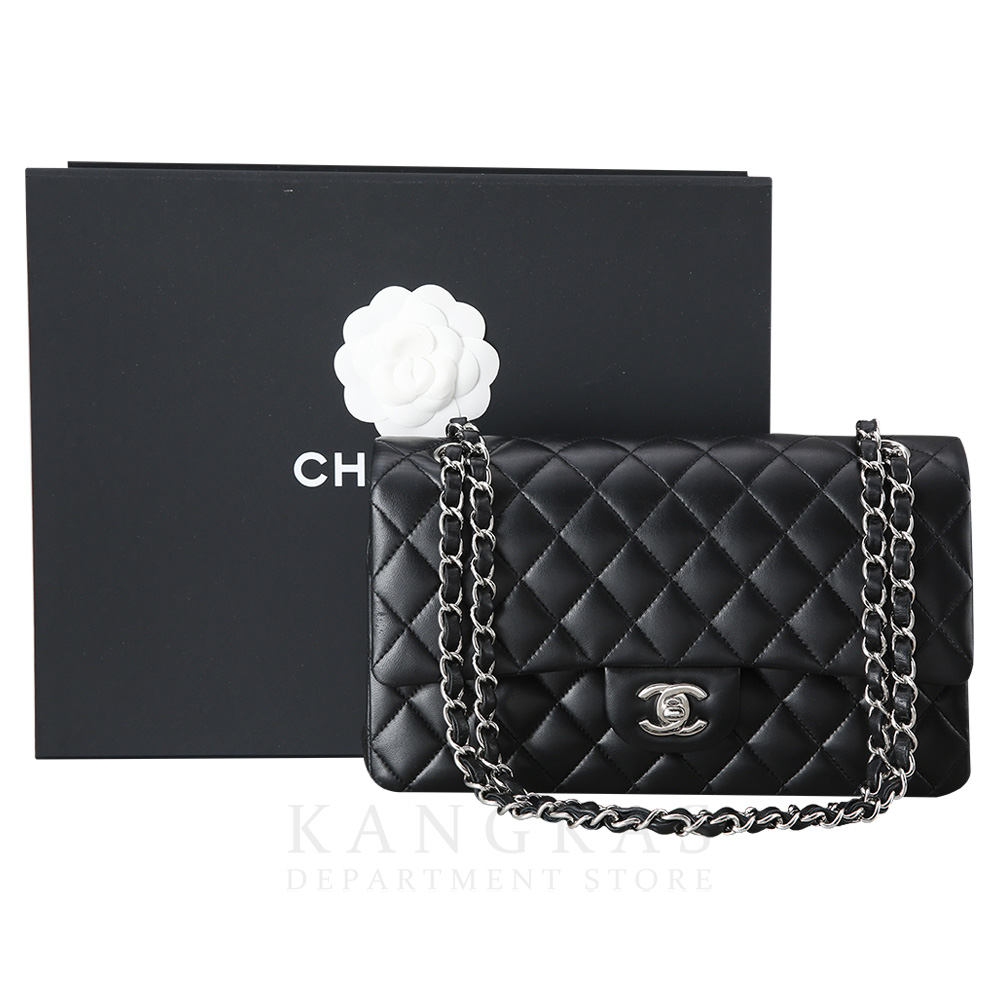 CHANEL(USED)샤넬 램스킨 클래식 미듐 플랩백
