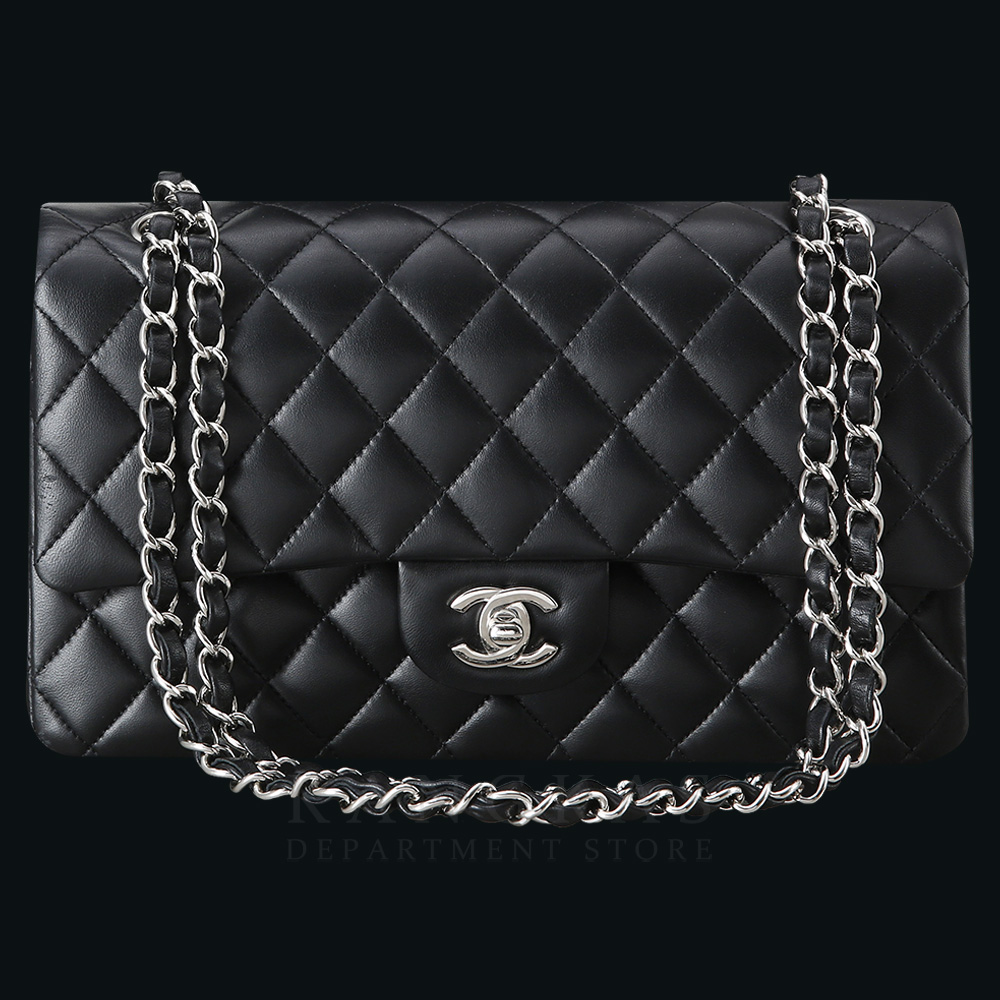 CHANEL(USED)샤넬 램스킨 클래식 미듐 플랩백