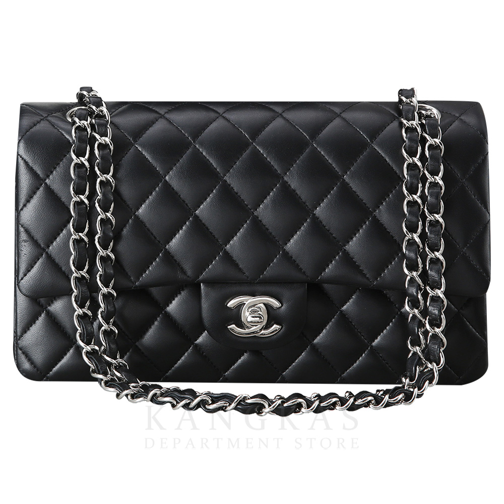 CHANEL(USED)샤넬 램스킨 클래식 미듐 플랩백