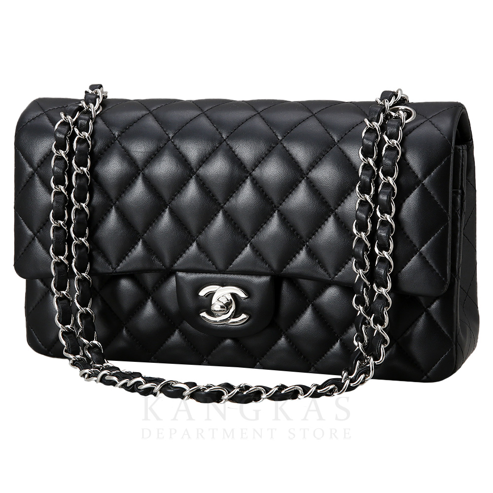 CHANEL(USED)샤넬 램스킨 클래식 미듐 플랩백