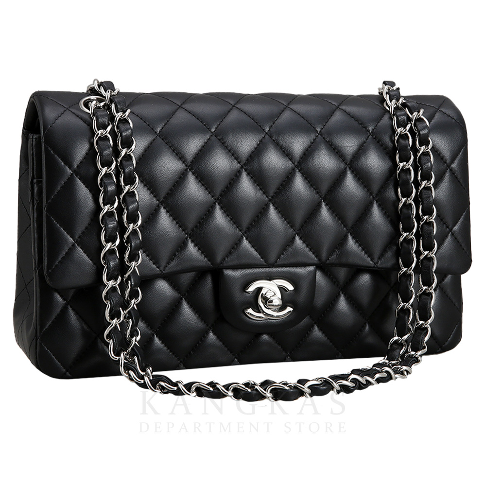 CHANEL(USED)샤넬 램스킨 클래식 미듐 플랩백