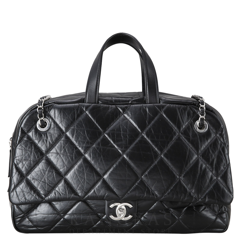 CHANEL(USED)시즌 CC로고 볼링백