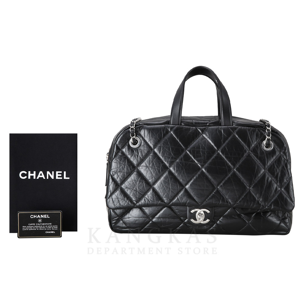 CHANEL(USED)시즌 CC로고 볼링백