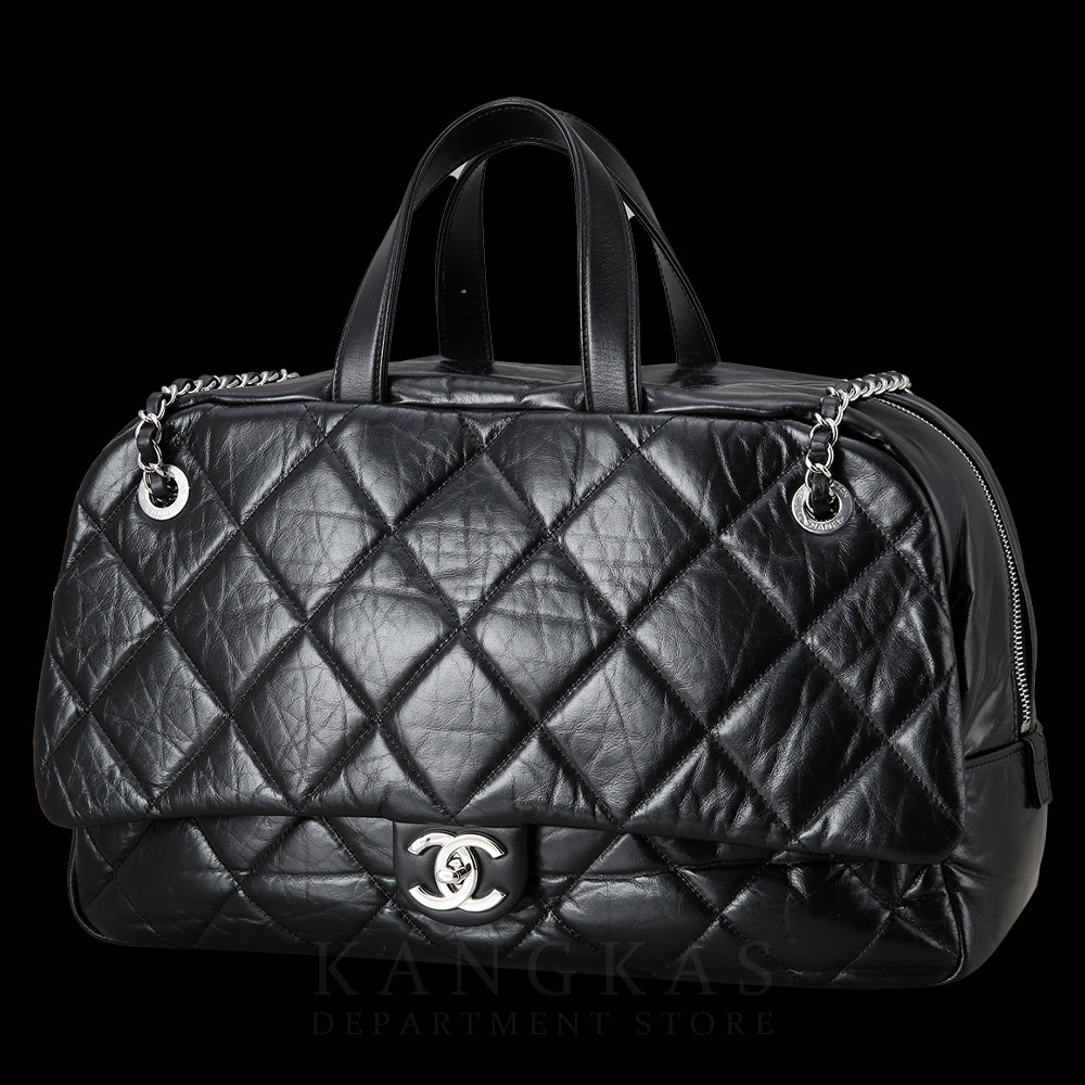 CHANEL(USED)시즌 CC로고 볼링백