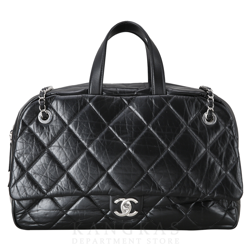 CHANEL(USED)시즌 CC로고 볼링백