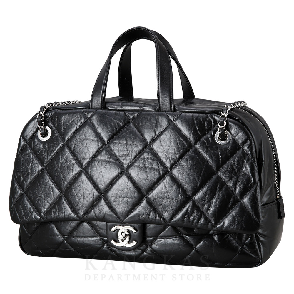 CHANEL(USED)시즌 CC로고 볼링백