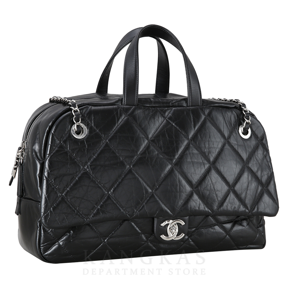 CHANEL(USED)시즌 CC로고 볼링백