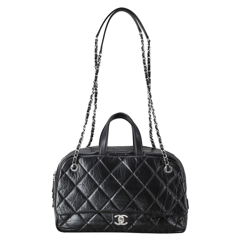 CHANEL(USED)시즌 CC로고 볼링백