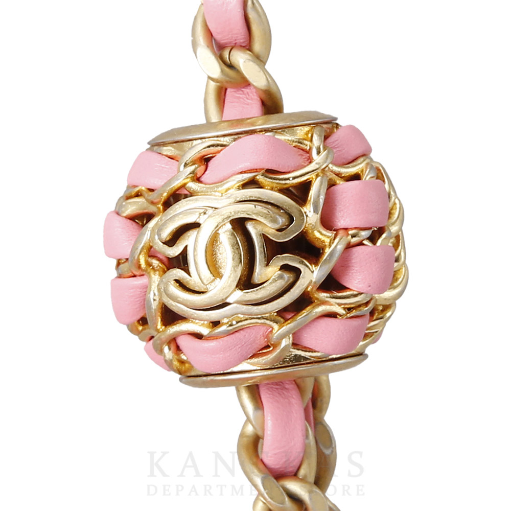 CHANEL(USED)샤넬 램스킨 클래식 쁘띠삭 골든볼