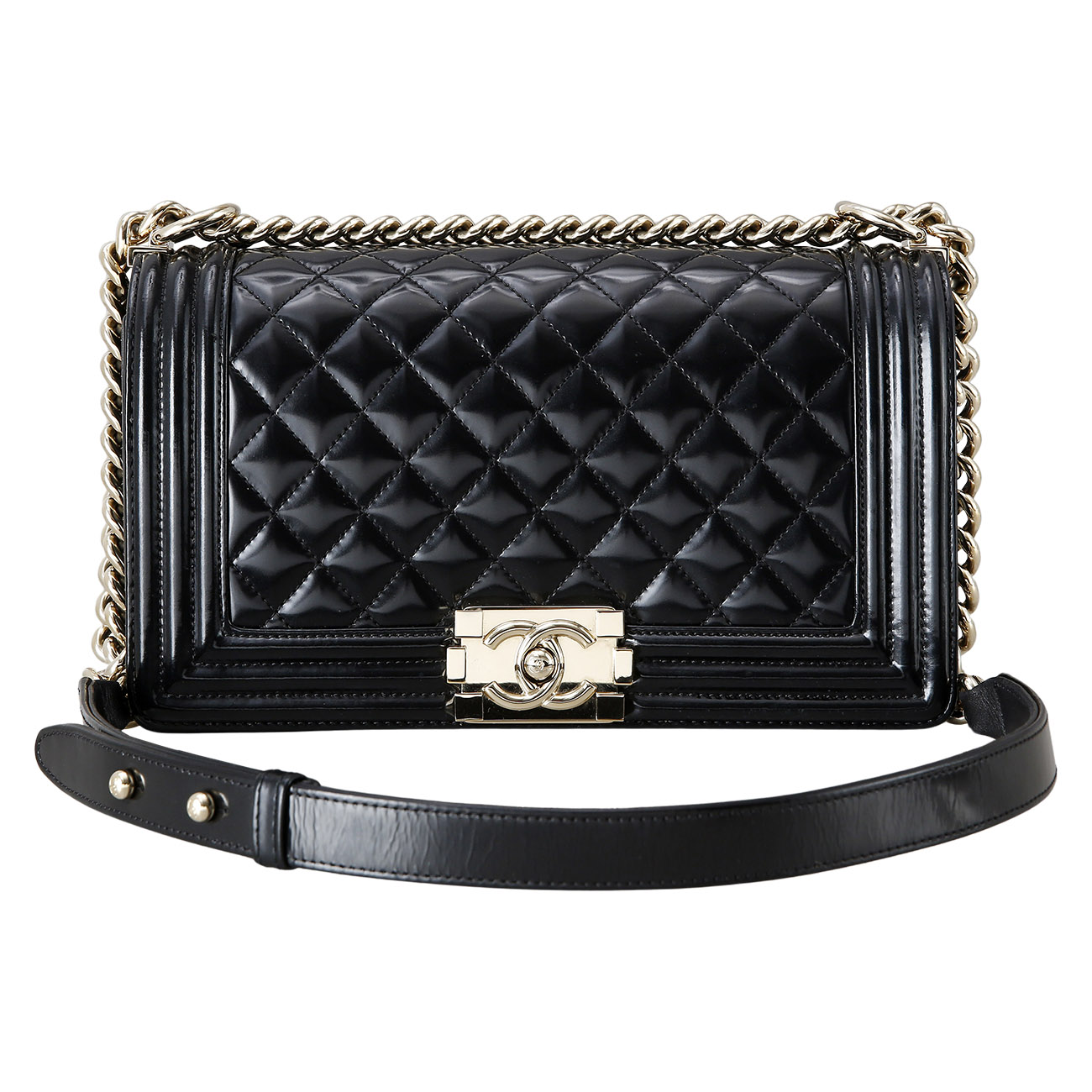 CHANEL(USED)샤넬 페이던트 보이샤넬 미듐