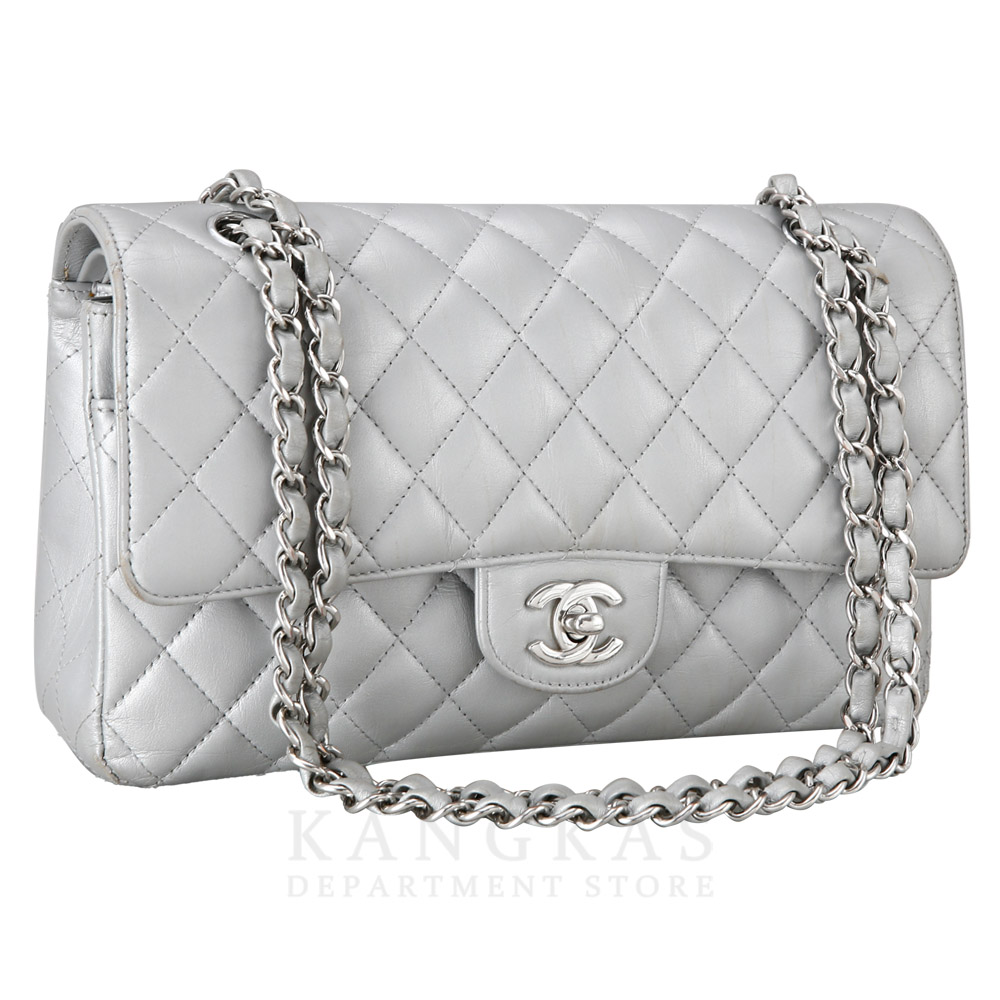 CHANEL(USED)샤넬 클래식 램스킨 미듐
