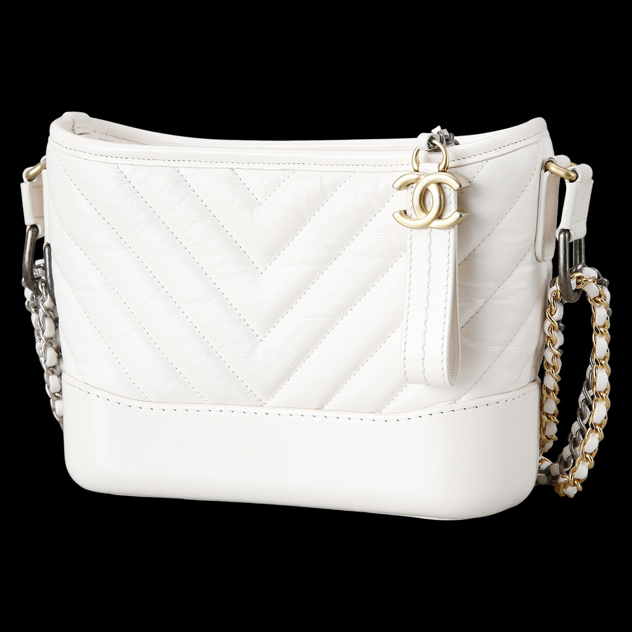 CHANEL(USED)샤넬 쉐브론 퀄팅 가브리엘 호보 스몰
