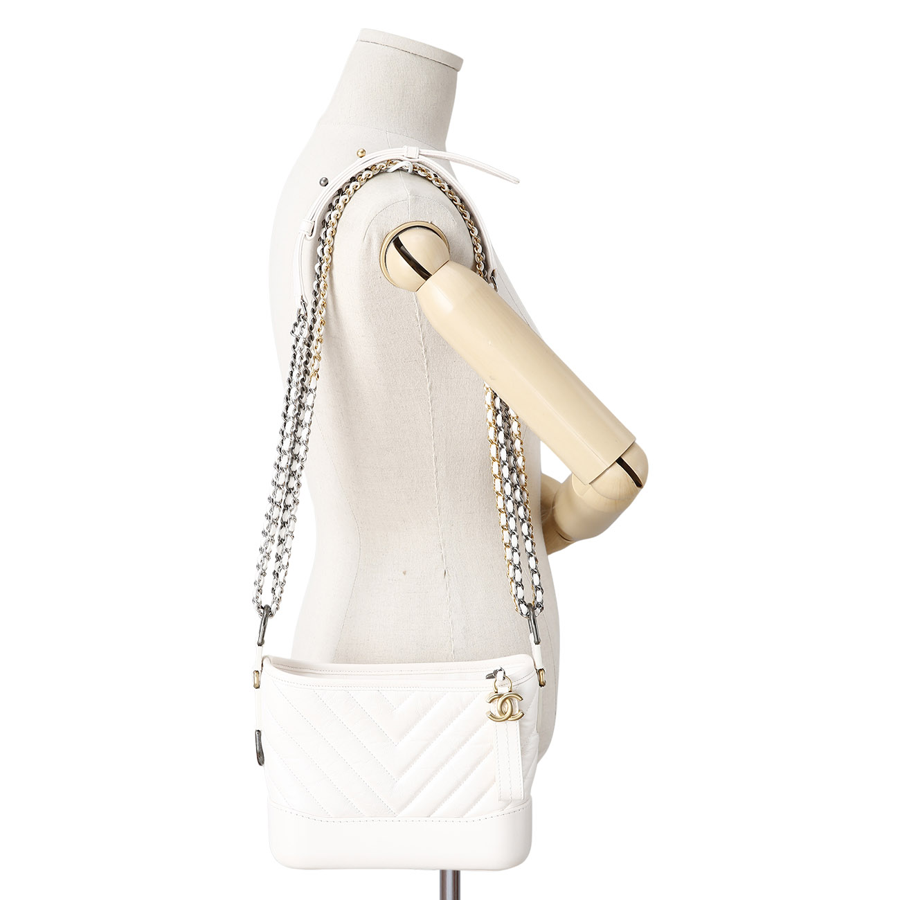 CHANEL(USED)샤넬 쉐브론 퀄팅 가브리엘 호보 스몰