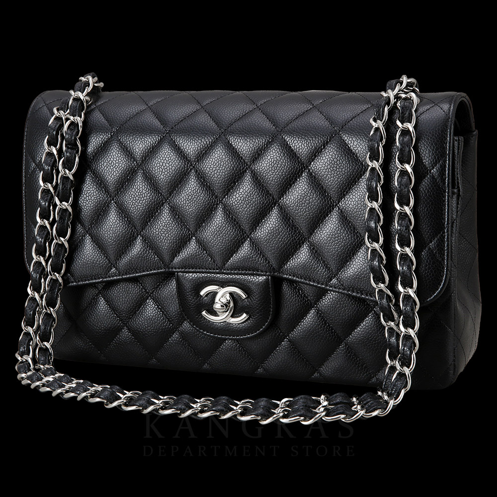 CHANEL(USED)샤넬 캐비어 클래식 라지 플랩백
