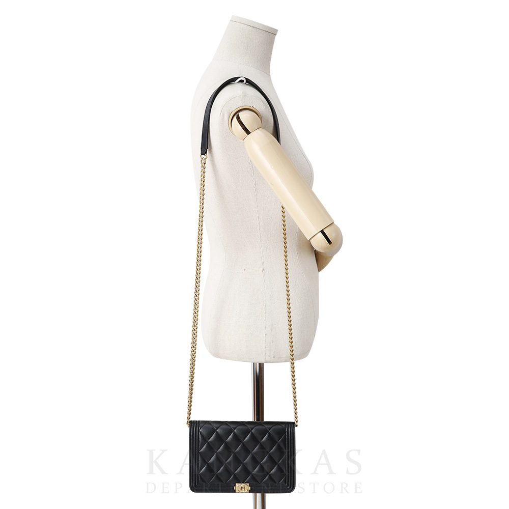 CHANEL(USED)샤넬 램스킨 보이샤넬 WOC