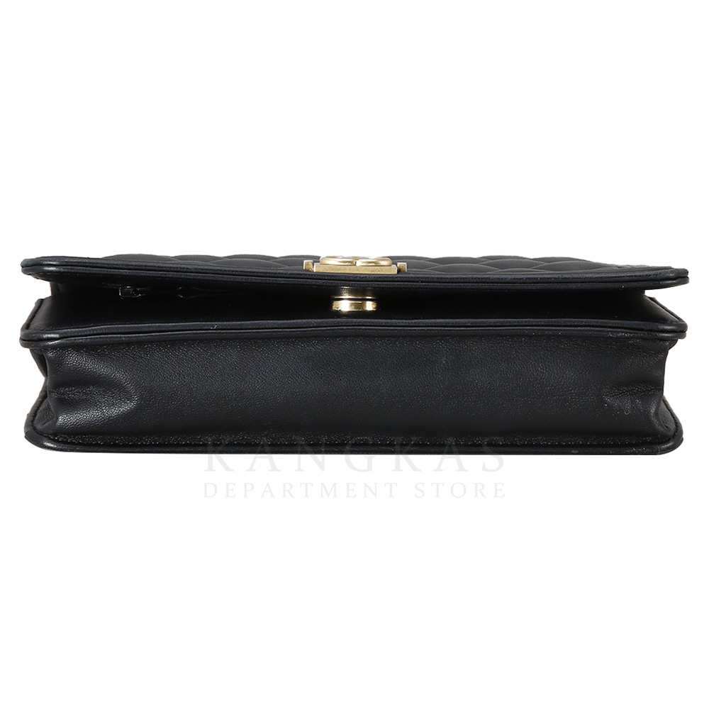 CHANEL(USED)샤넬 램스킨 보이샤넬 WOC