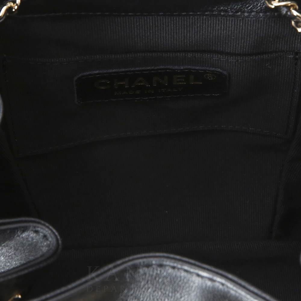 CHANEL(USED)샤넬 듀마 백팩 블랙 @@@@@