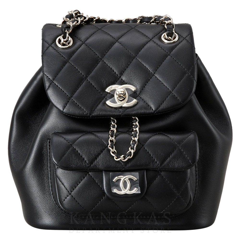 CHANEL(USED)샤넬 듀마 백팩 블랙 @@@@@