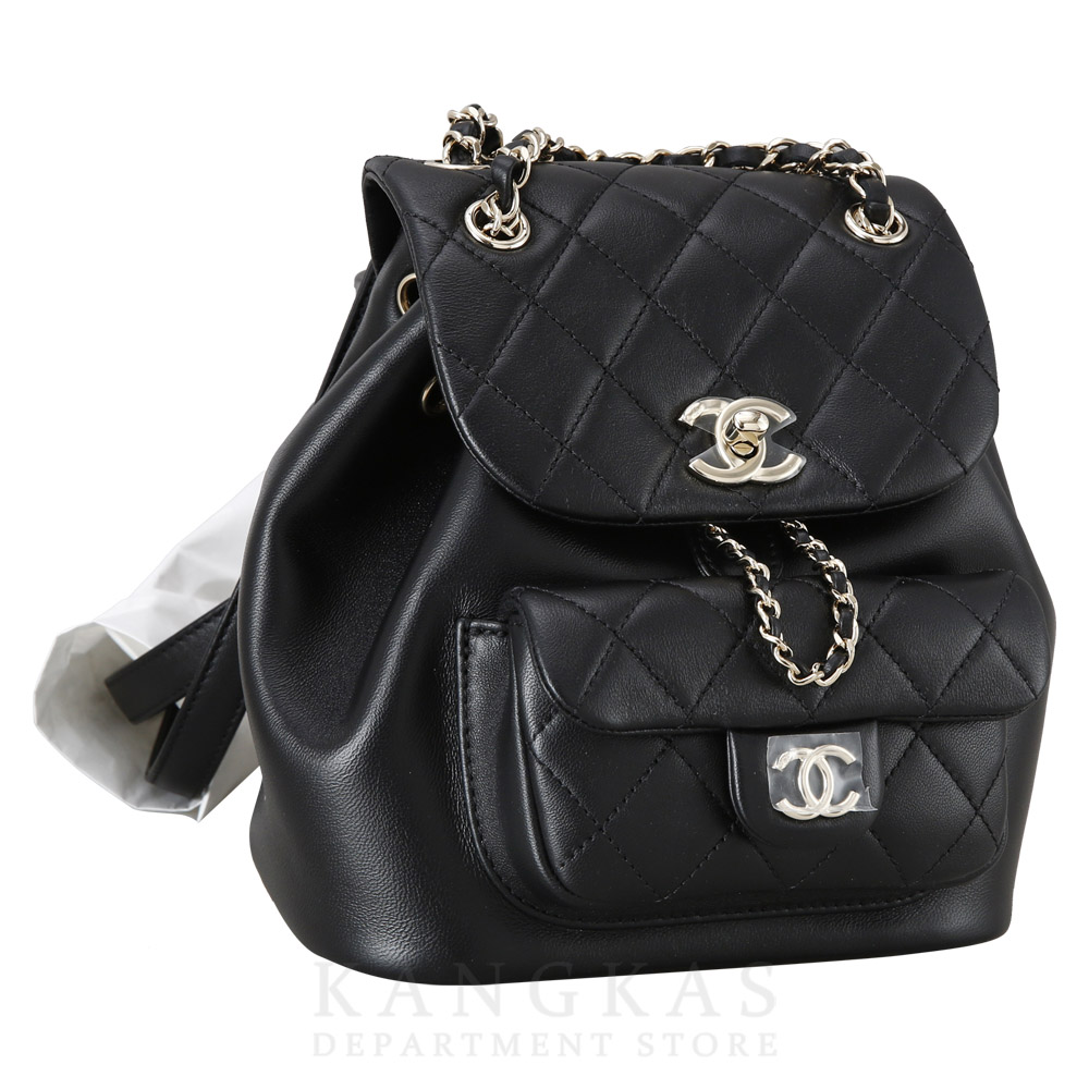 CHANEL(USED)샤넬 듀마 백팩 블랙 @@@@@