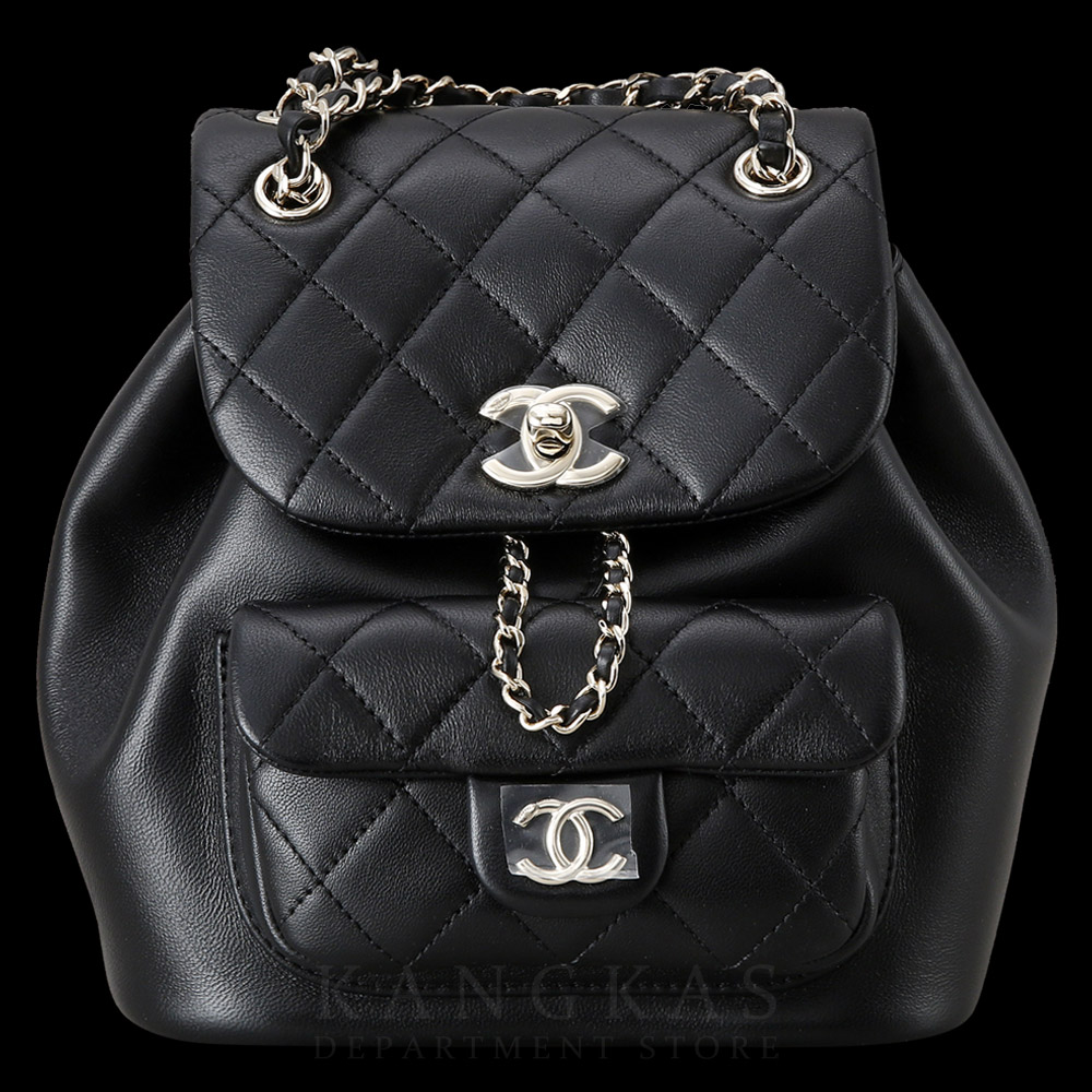 CHANEL(USED)샤넬 듀마 백팩 블랙 @@@@@