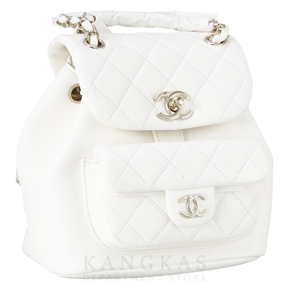 CHANEL(USED)샤넬 듀마 백팩 화이트