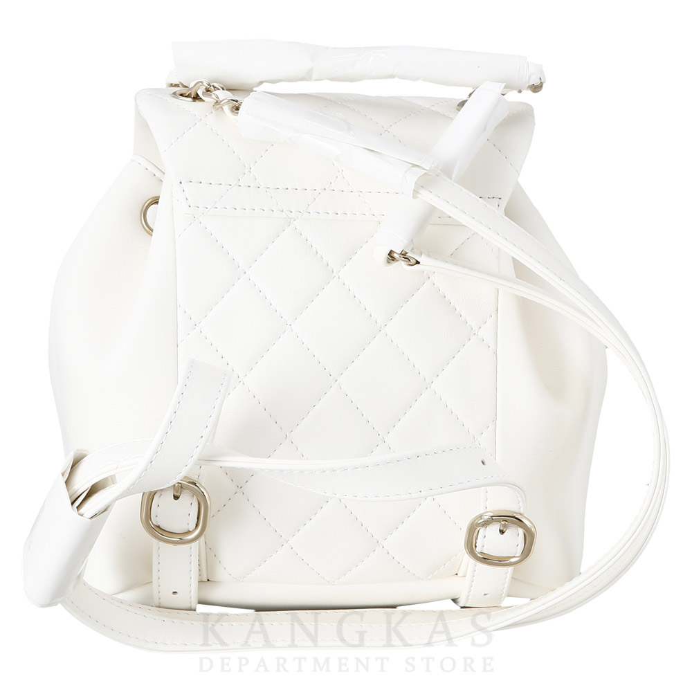 CHANEL(USED)샤넬 듀마 백팩 화이트