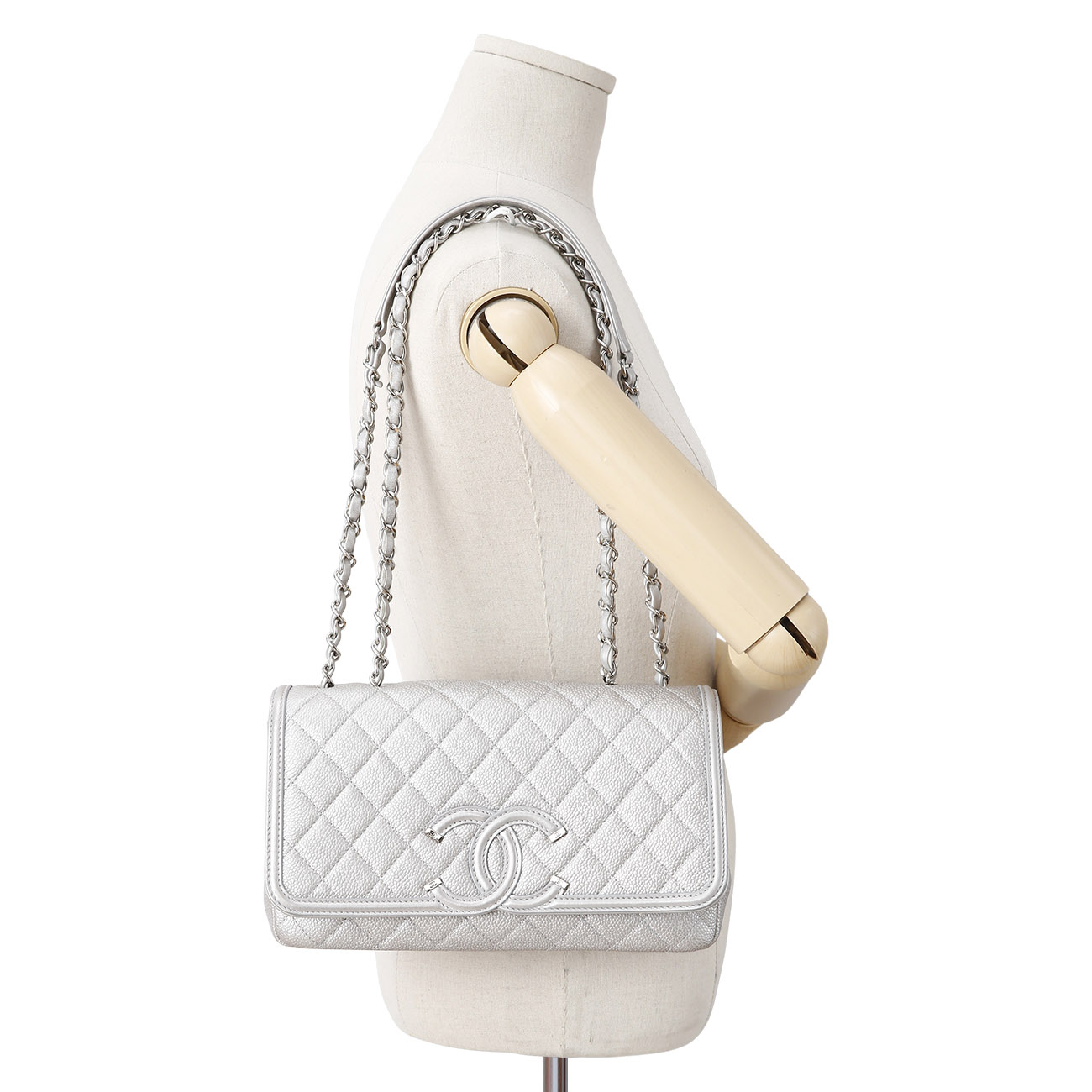 CHANEL(USED)샤넬 시즌 타임리스 숄더백