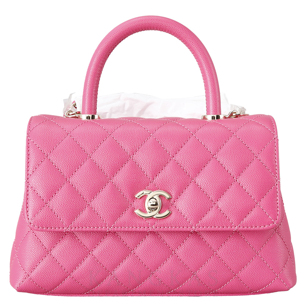 CHANEL(USED)샤넬 캐비어 코코핸들 스몰