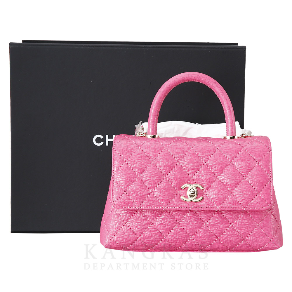 CHANEL(USED)샤넬 캐비어 코코핸들 스몰