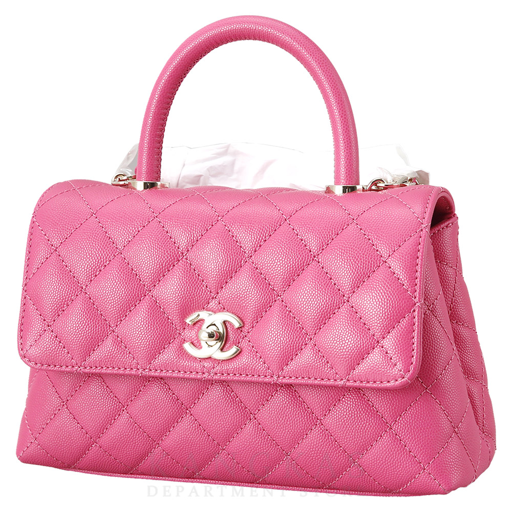 CHANEL(USED)샤넬 캐비어 코코핸들 스몰