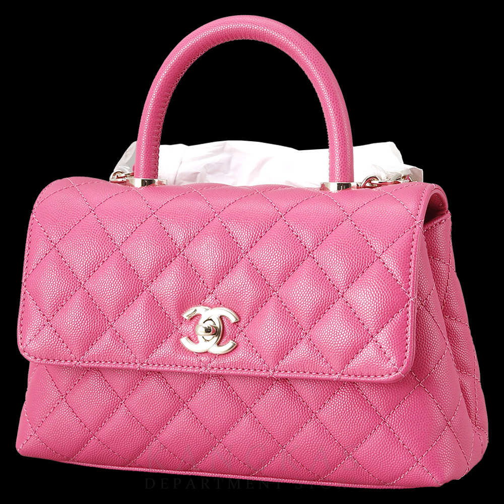 CHANEL(USED)샤넬 캐비어 코코핸들 스몰