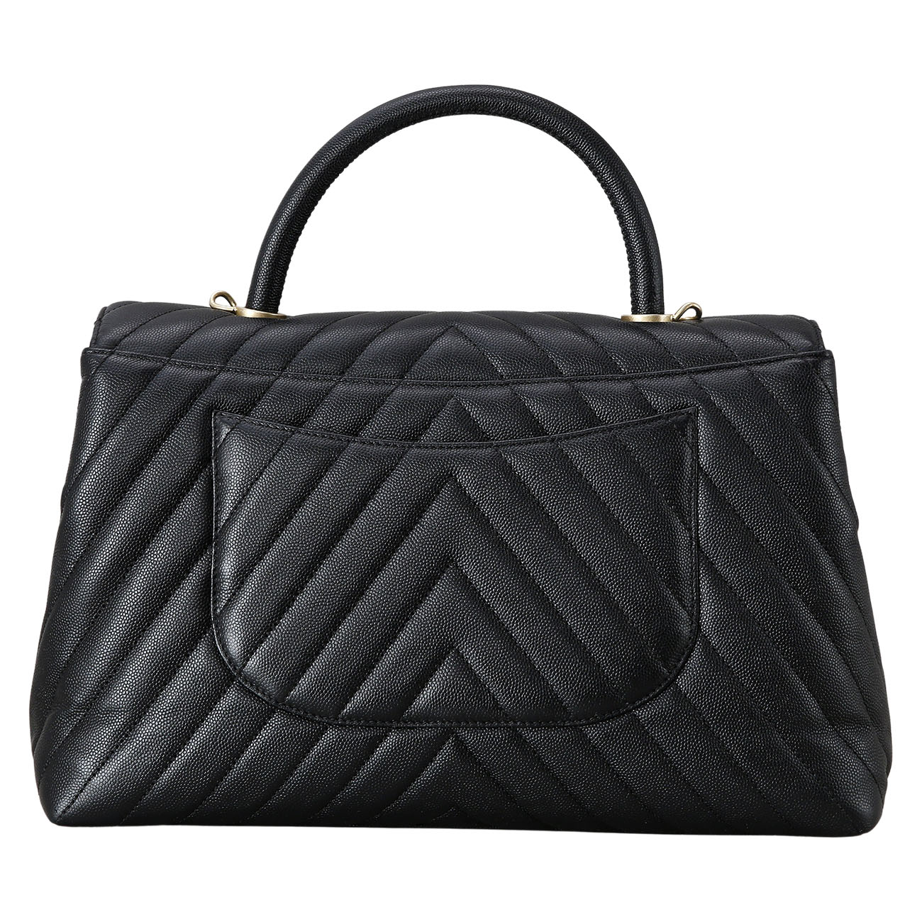 CHANEL(USED)샤넬 캐비어 코코핸들 라지